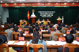 Thông báo kết quả kỳ họp thứ 10 Hội đồng nhân dân huyện Thủy Nguyên  khóa XVIII (nhiệm kỳ 2016 – 2021)